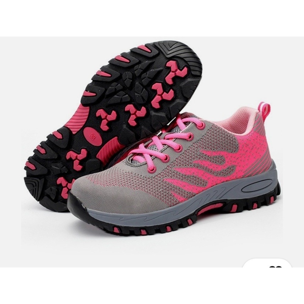Women Steele Toe Prevent Puncture Saftey Shoes Casual Climbing Sneaker Work Boot